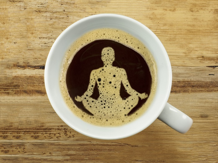 Yoga Kaffeetasse, Geschäftsideen mit Kaffeesatz