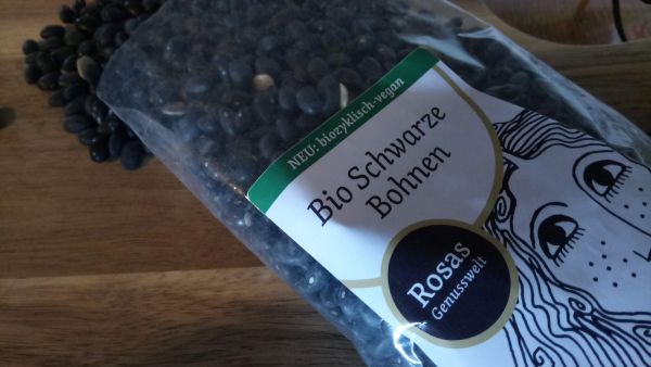 Bio schwarze Bohnen getrocknet aus biozyklisch-veganem Anbau im Onlineshop kaufen